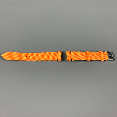 MERCI Orange Yellow Checkered Watch Band