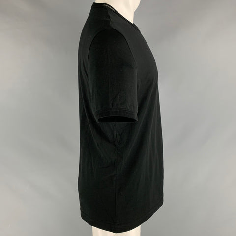 DOLCE &amp; GABBANA Taille M T-shirt à col rond en coton noir