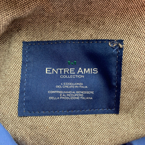 ENTRE AMIS Size 30 Brown Cotton Blend Jean Cut Casual Pants