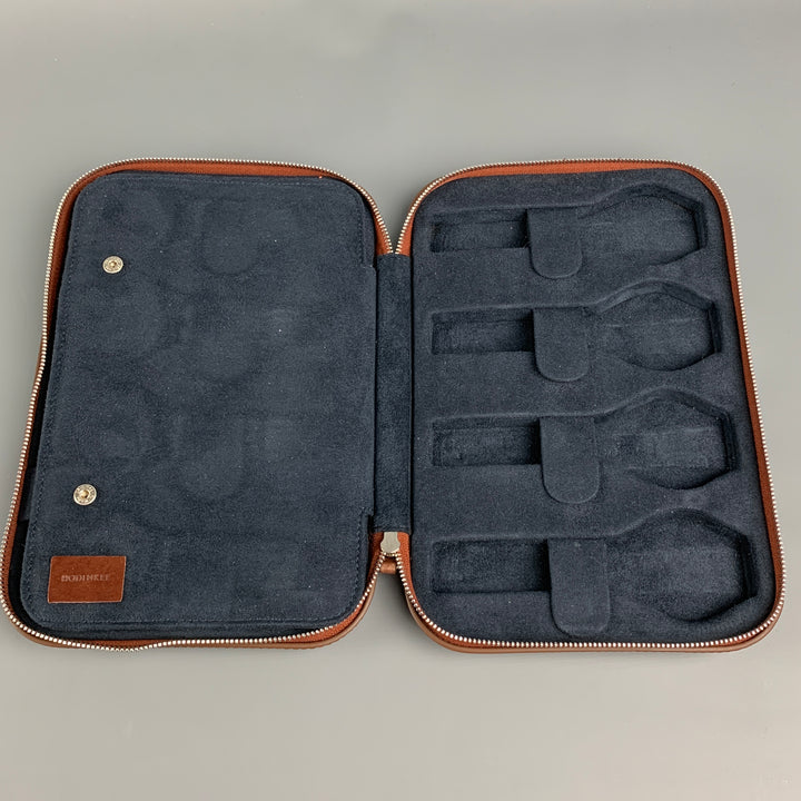 HODINKEE Tan Leather Watch Travel Bag