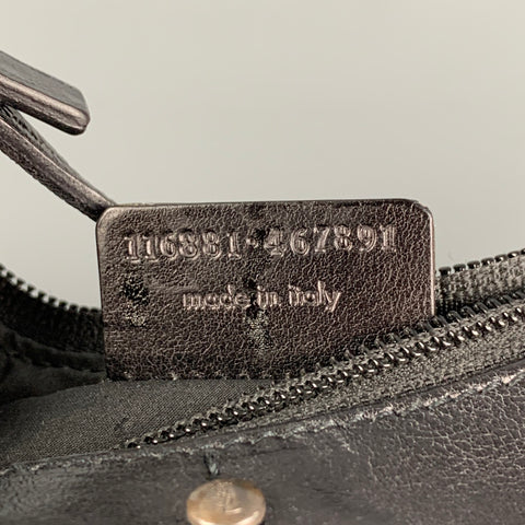 YVES SAINT LAURENT Black Leather Shoulder Mini Bag