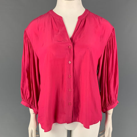 GERARD DAREL Taille 14 Haut décontracté en polyester fuchsia