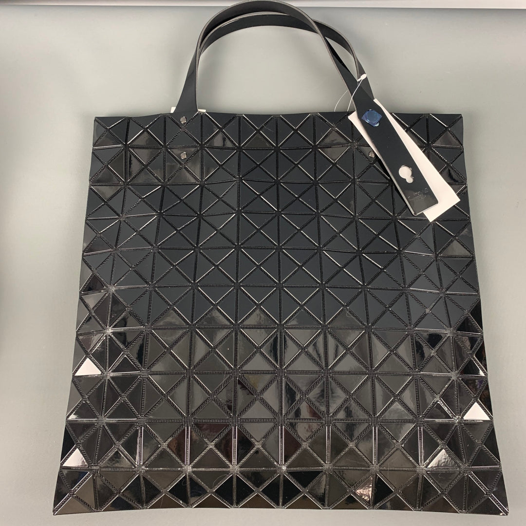 ISSEY MIYAKE BAO BAO Black Acetate Tote Handbag