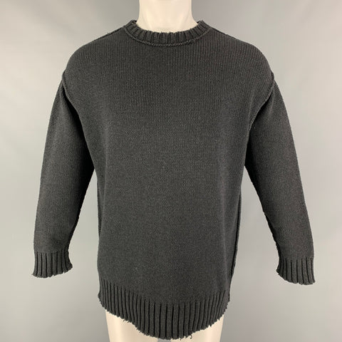 R13 Size XS Charcoal Oversized Acrylic Wool Oversized Sweater