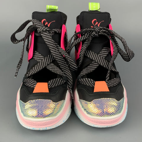 SOPHIA WEBSTER Size 10 Multi-Color Mixed Materials Sneakers
