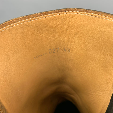 OFFICINE CREATIVE Lowry Black Leather Zip Up Ankle Boots