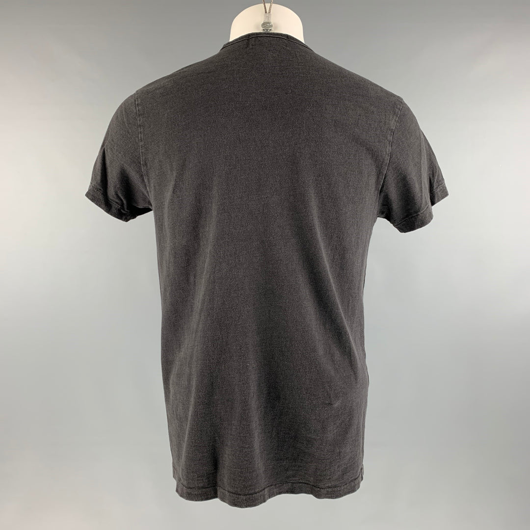 RRL par RALPH LAUREN Taille M T-shirt une poche en coton gris