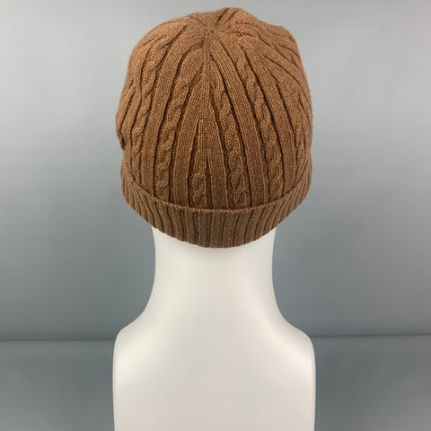 AMI by ALEXANDRE MATTIUSSI Brown Knitted Wool Hats