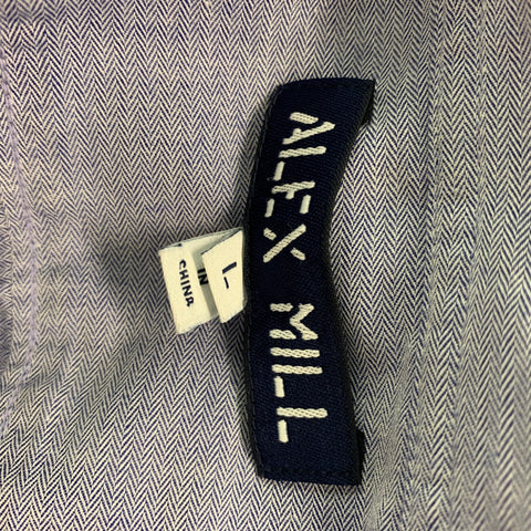 ALEX MILL Size L Light Blue Cotton Button Down Long Sleeve Shirt