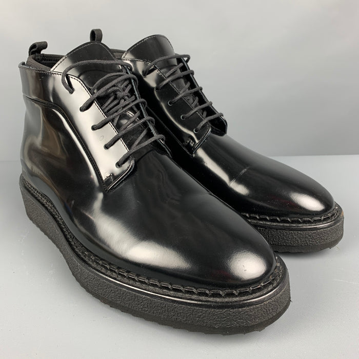 JOHN ELLIOTT Size 11 Black Creeper Boots