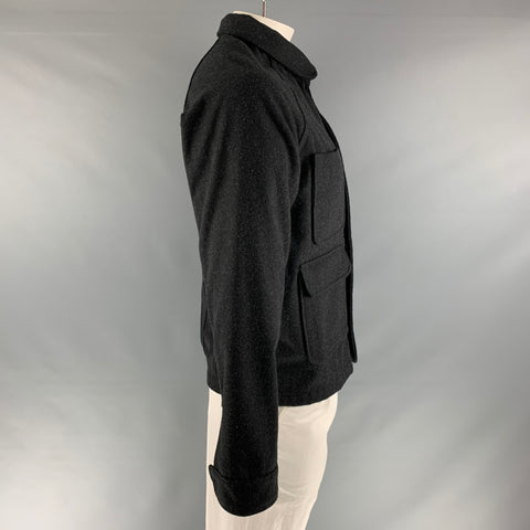 APOLIS GLOBAL CITIZEN Taille L Veste en laine mélangée gris noir Nailhead