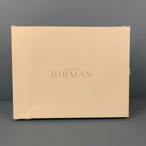 ALEXANDRE BIRMAN Talla 7 Zapatos de tacón Vicky Crystal dorados y negros