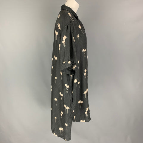 RAG &amp; BONE Vestido camisero Palmera Gris Beige Talla L