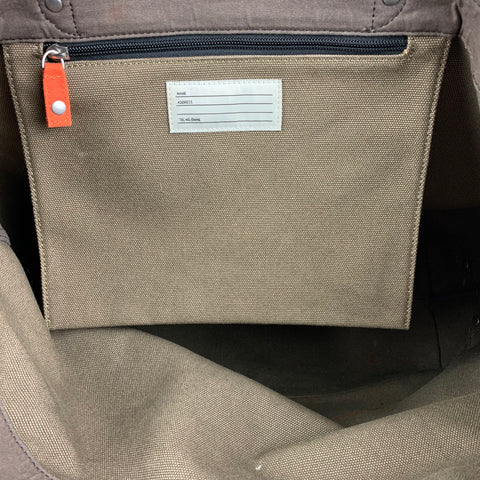 JACK SPADE Sac fourre-tout rectangulaire en toile olive