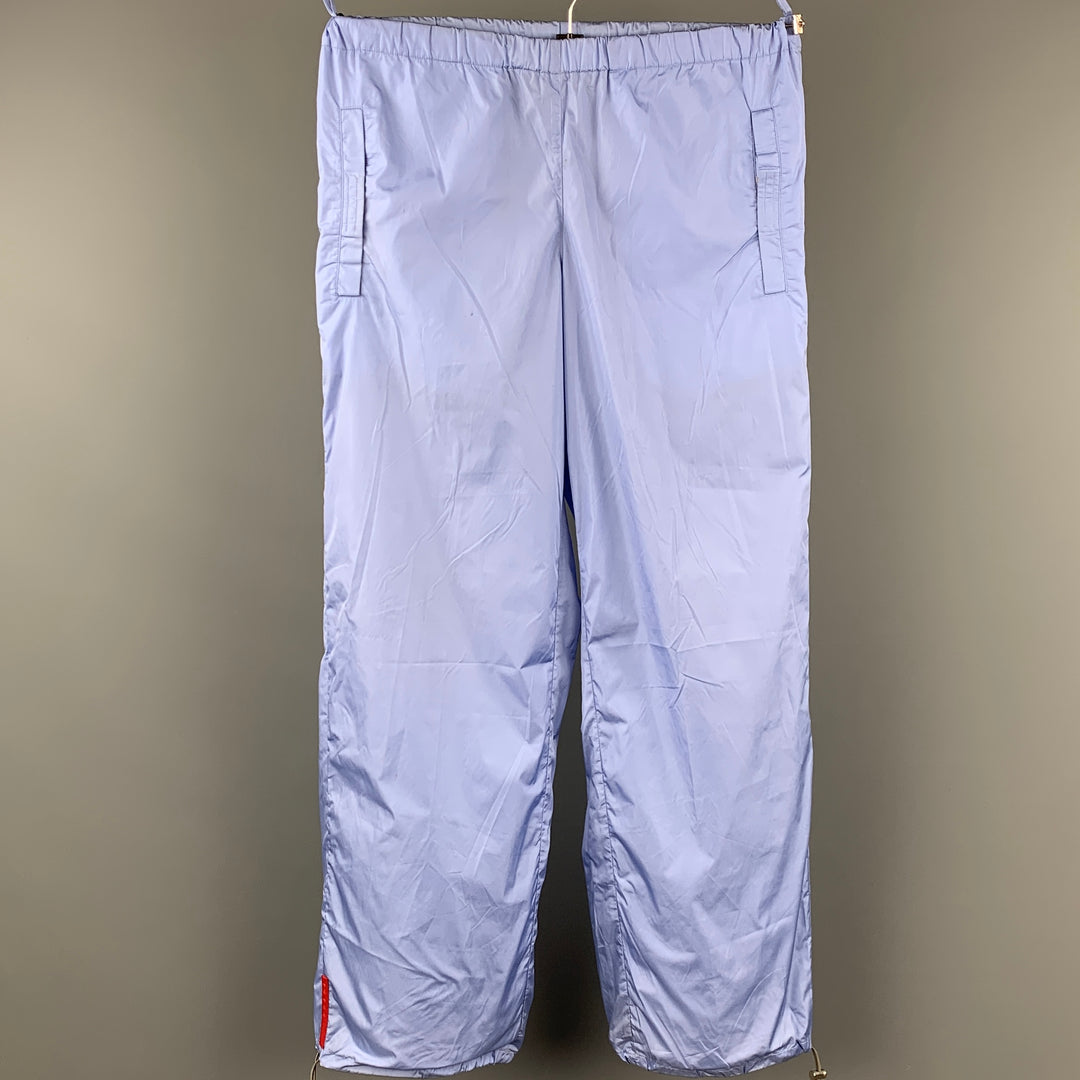 PRADA Sport Size 32 Lilac Nylon Sweatpants
