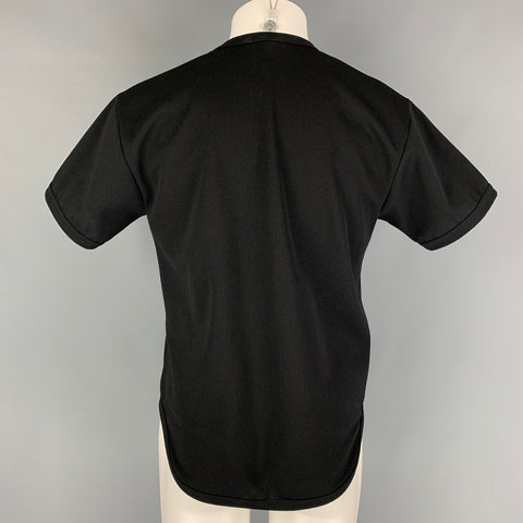 COMME des GARCONS HOMME PLUS SS 2006 Size M Black Red Archive Rolling Stones T-Shirt