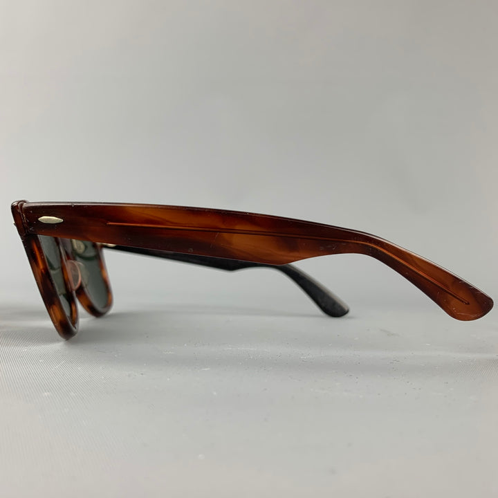 Vintage RAY-BAN B&L Brown Acetate Wayfarer Sunglasses