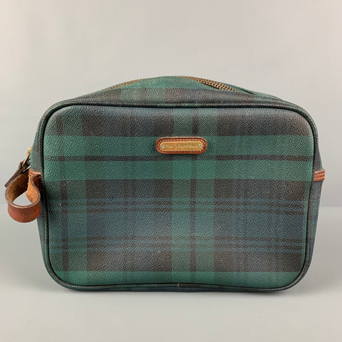 POLO by RALPH LAUREN Sac en cuir noir vert beige Blackwatch