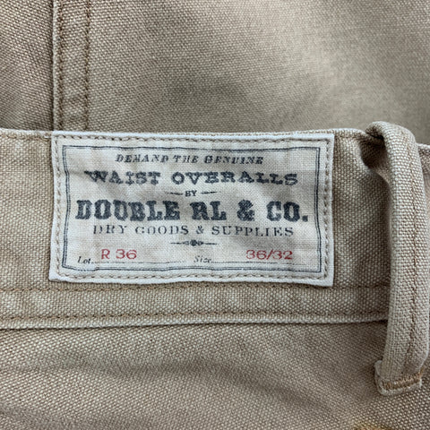 RRL by RALPH LAUREN Size 36 Sand Cotton Casual Pants