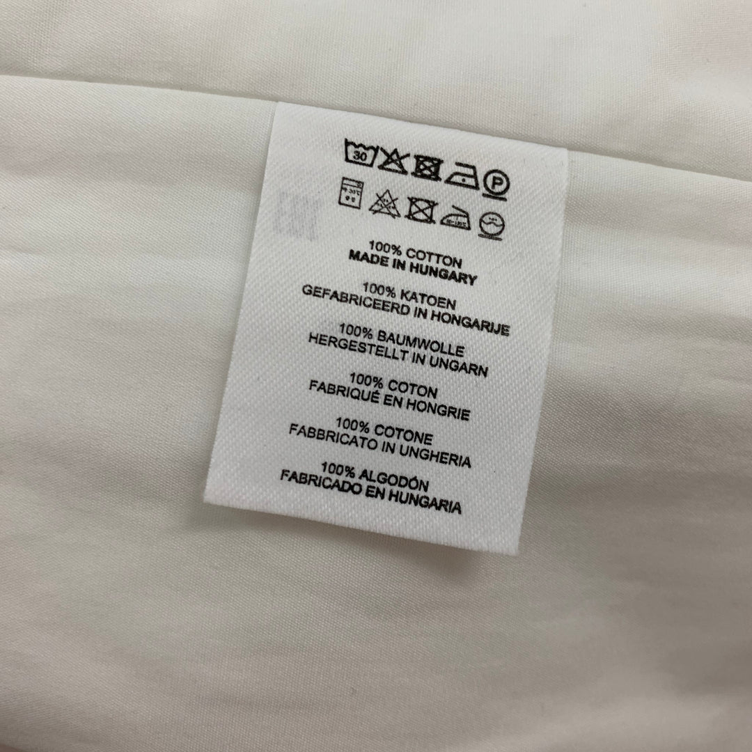 DRIES VAN NOTEN x LEN LYE Size M White Cotton Shirt Jacket Shirt
