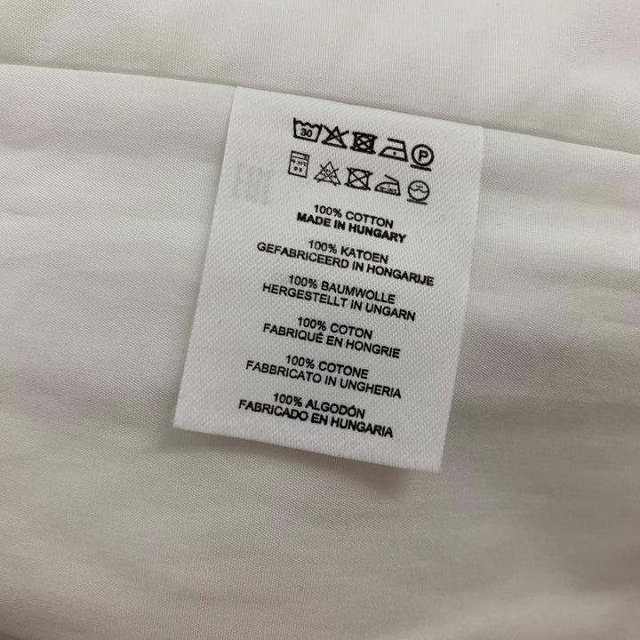 DRIES VAN NOTEN x LEN LYE Size M White Cotton Shirt Jacket Shirt