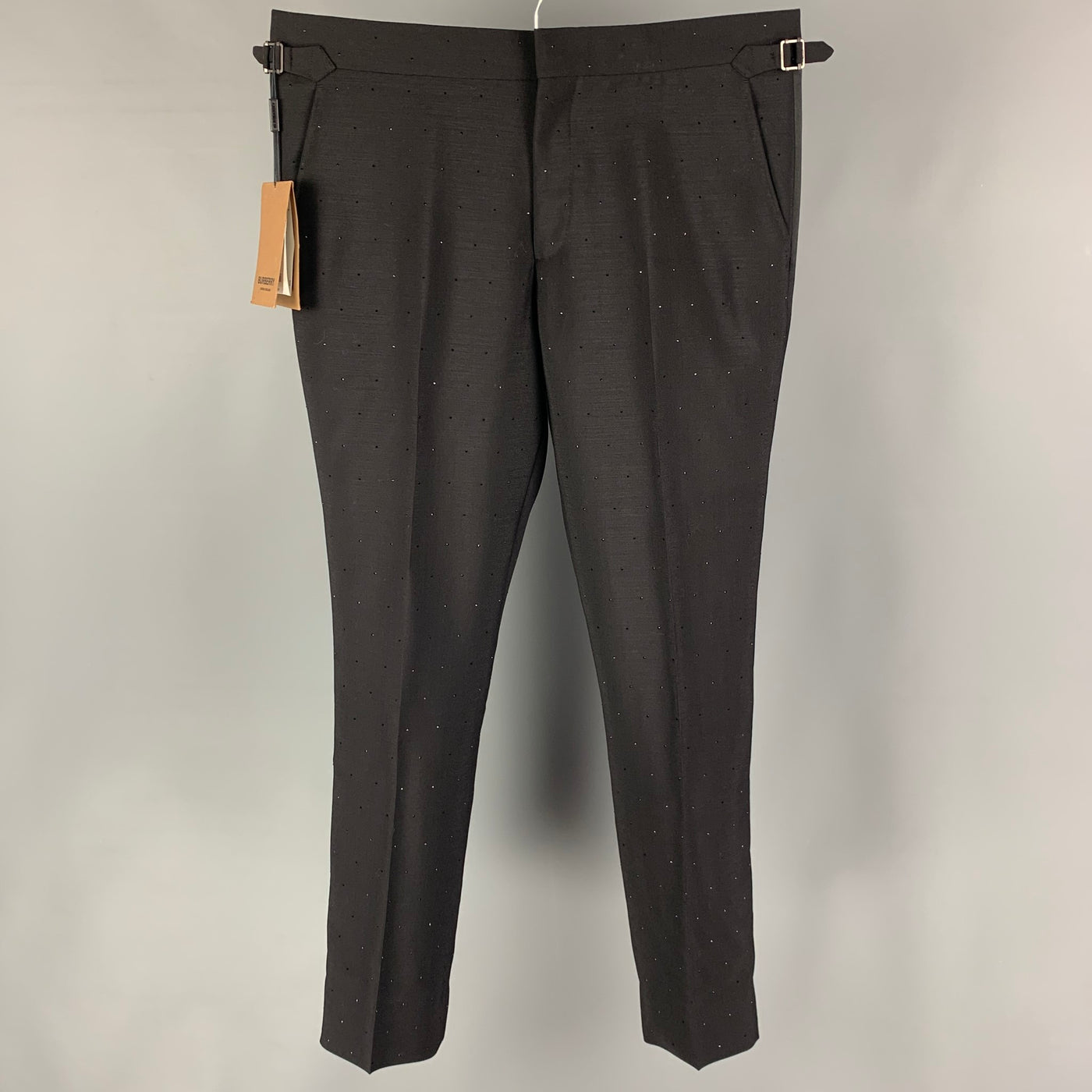 BURBERRY cotton trousers  Black  Burberry pants 8065086 online on  GIGLIOCOM