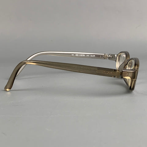 Lectores de acetato gris GUCCI