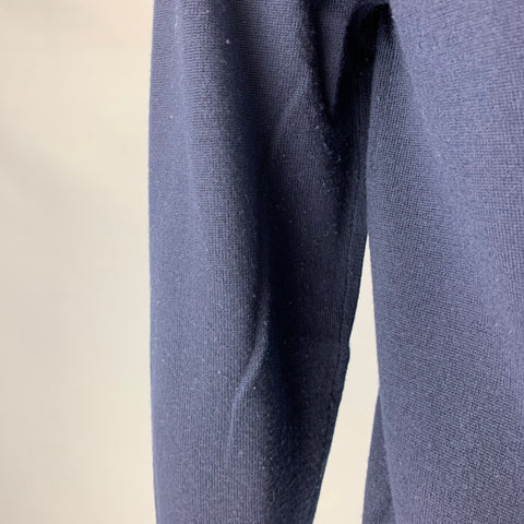 BROOKS BROTHERS Size M Navy Merino Wool Crew-Neck Pullover