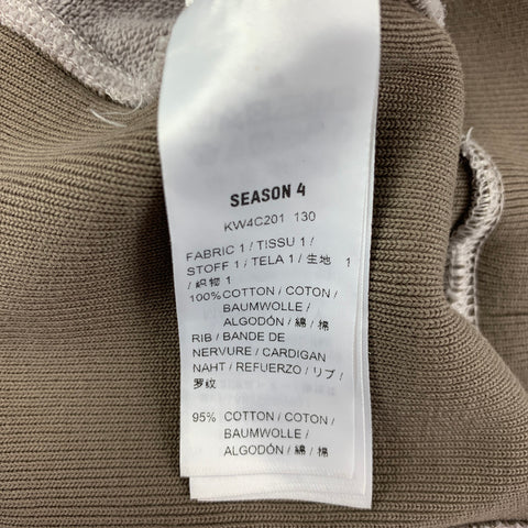 YEEZE SEASON 4 Size L Grey & Green Camouflage Cotton Sweatshirt