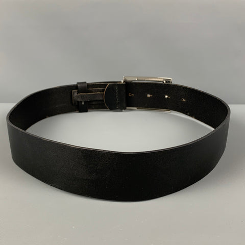J. LINDEBERG Size 32 Black Leather Belt