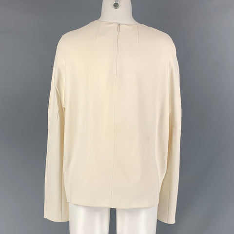 THE ROW Taille 6 Chemisier raglan en mélange de viscose crème