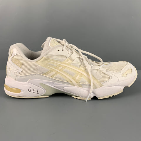 GmbH Size 12 White Nylon Lace Up Sneakers