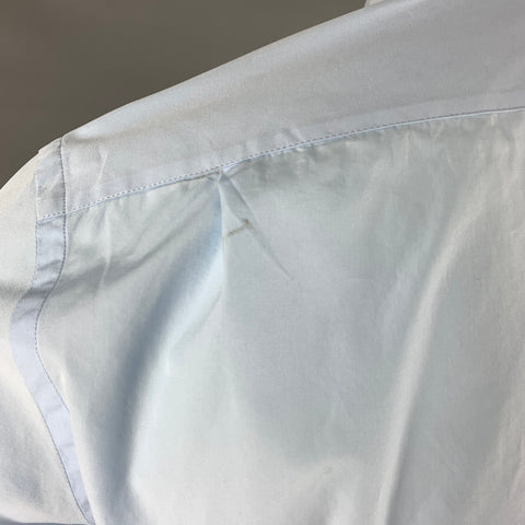 PAUL SMITH Size S Light Blue Cotton Spread Collar Long Sleeve Shirt