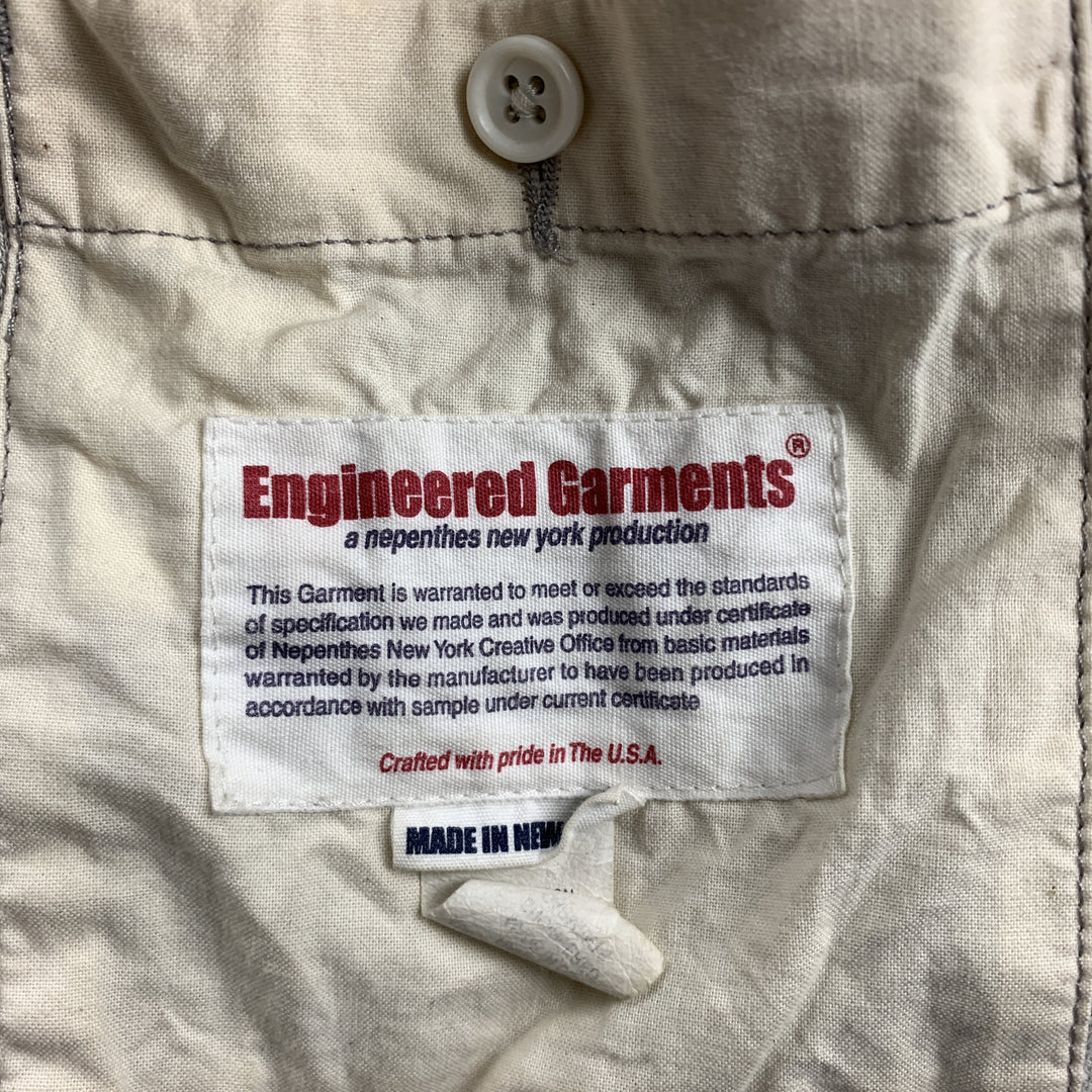 ENGINEERED GARMENTS 40 Cotton Light Gray Patch Pocket Jacket