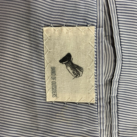 BAND OF OUTSIDERS Size 40 Yellow Linen / Cotton Notch Lapel Suit