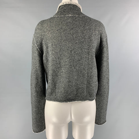 RAG &amp; BONE Taille XS Pull à col roulé en coton chiné gris - Femme