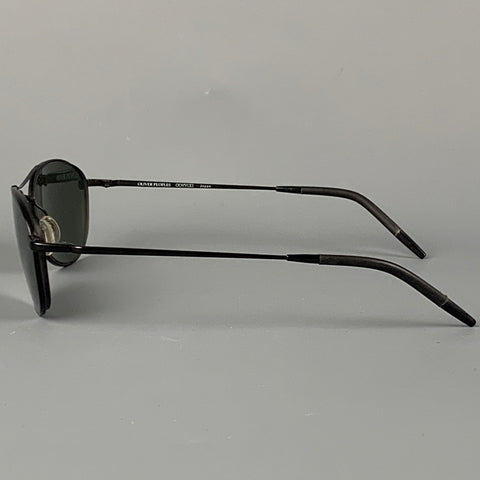 OLIVER PEOPLES Black Metal Prescripion Frames