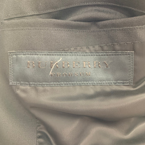 BURBERRY PRORSUM Spring 2016 Size 40 Regular Black & Cream Embellished Floral Sport Coat