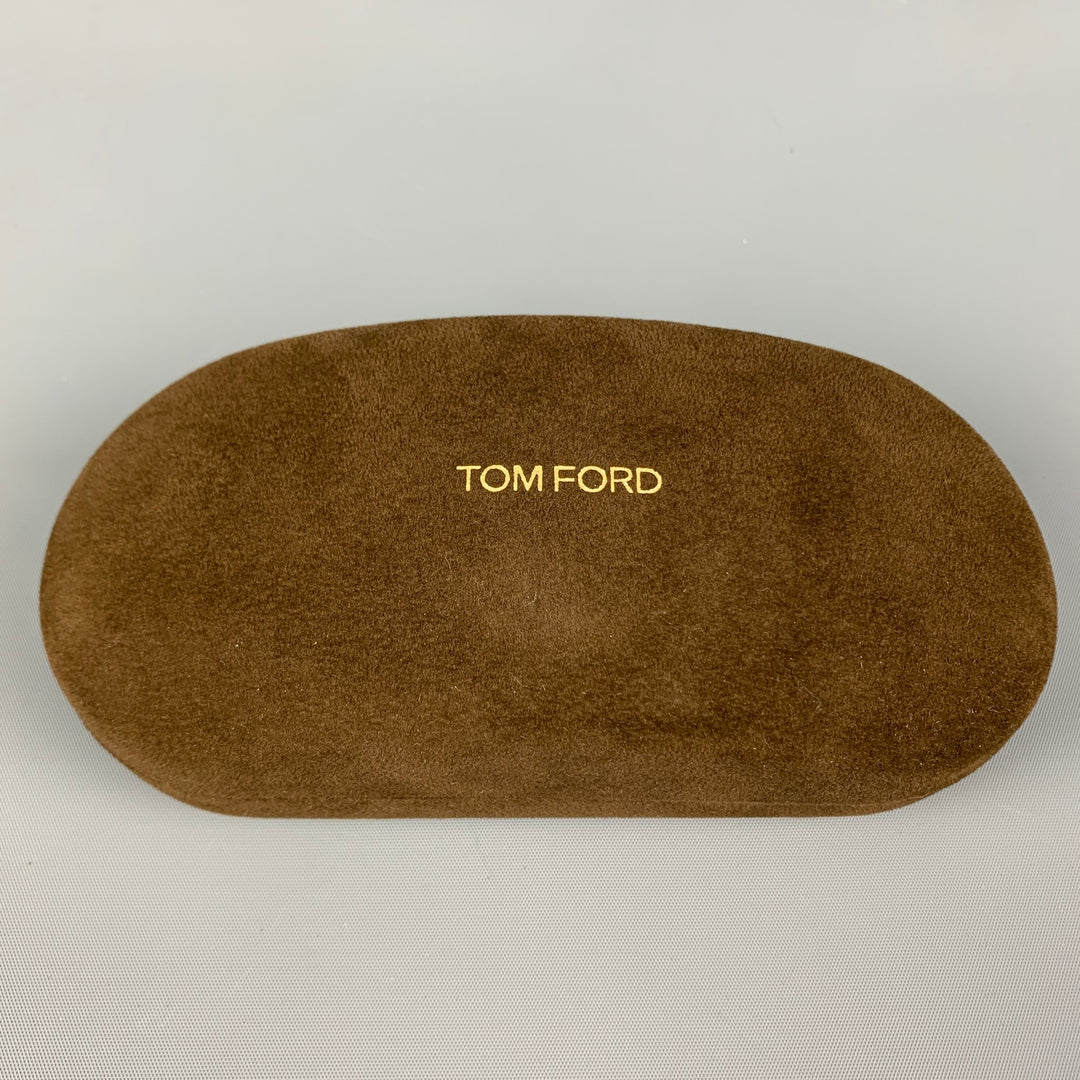 TOM FORD Clear Acetate Square Sunglasses