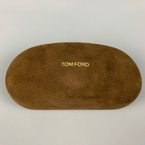 TOM FORD Clear Acetate Square Sunglasses