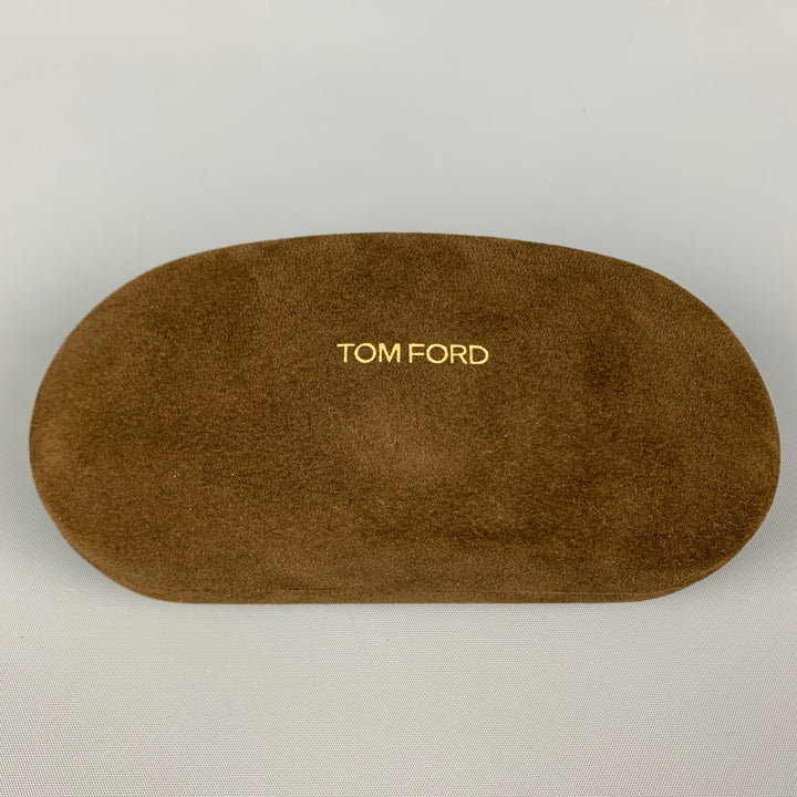 TOM FORD Clear Acetate Square Sunglasses