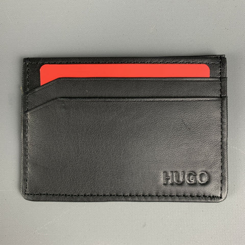 HUGO BOSS Black Leather Wallet