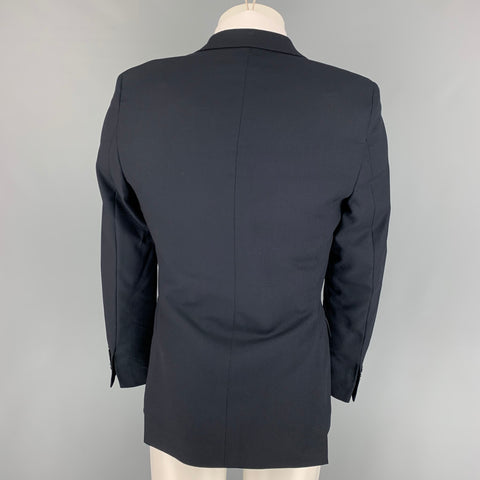 LORDS & FOOLS Size 36 Navy Wool Peak Lapel Sport Coat