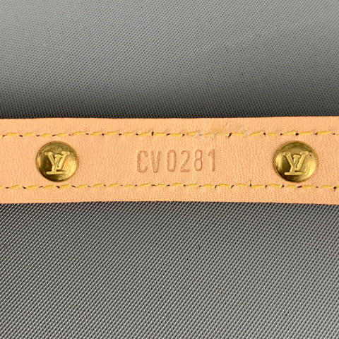 LOUIS VUITTON Dog Collar Brown Beige Monogram Coated Leather Goods