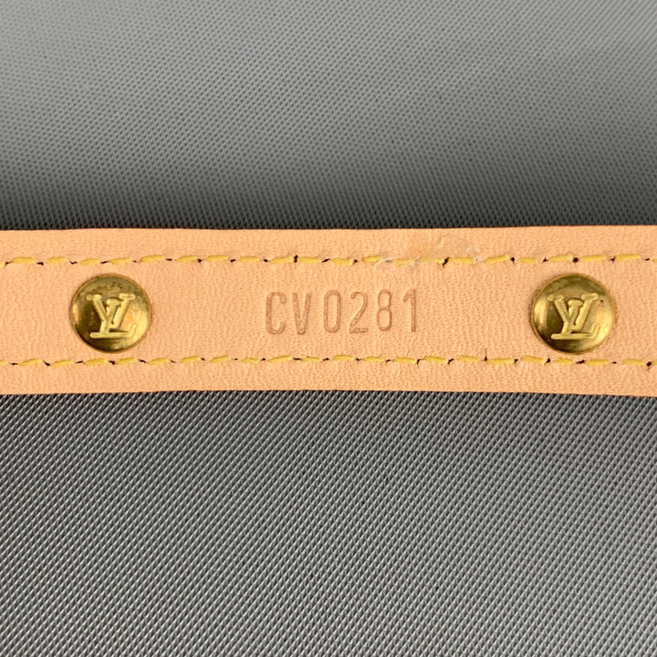 LOUIS VUITTON Dog Collar Brown Beige Monogram Coated Leather Goods