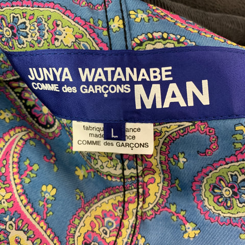 JUNYA WATANABE Chaqueta Obrera Algodón Tejidos Mixtos Negro Talla L