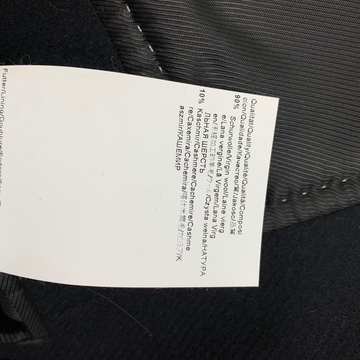 BOSS by HUGO BOSS Size M Navy Virgin Wool Cashmere Peacoat
