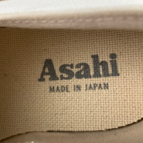 ASAHI Size 10 Tan Canvas Boat Shoe Sneakers