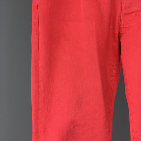 DSQUARED2 Size 32 Salmon Denim Button Fly Jeans