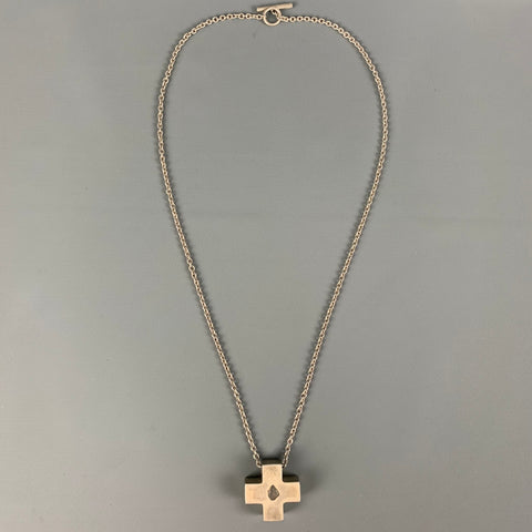 PARTS OF FOUR Sterling Silver Cross Necklace